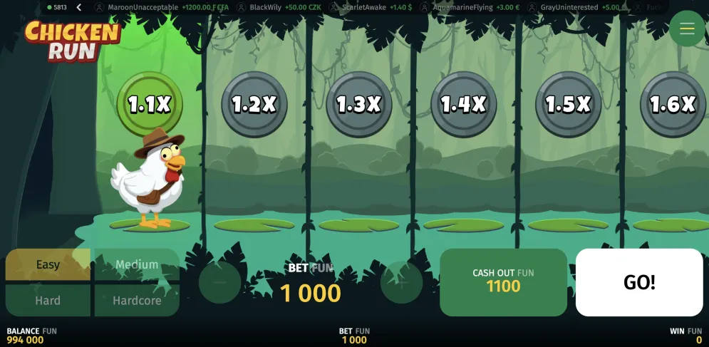 Chicken Run Game